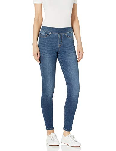 Amazon Essentials Women's Mid-Rise Stretch Pull-On Jegging...