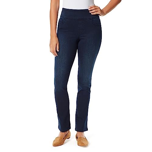 GLORIA VANDERBILT Women's Amanda Pull On High Rise Jean,...