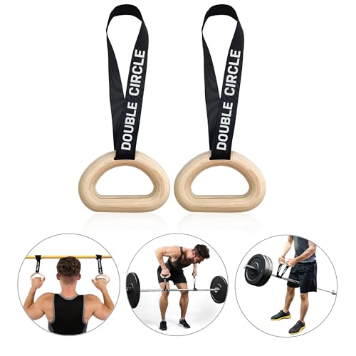 Double Circle Pull Up Handles - Pull Up Grips, LAT...