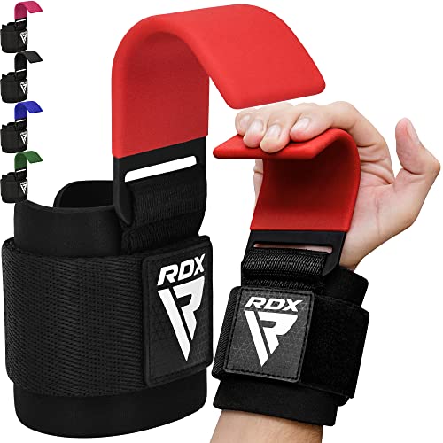 RDX Weight Lifting Hooks for Deadlifting (Pair) - 600Lbs...