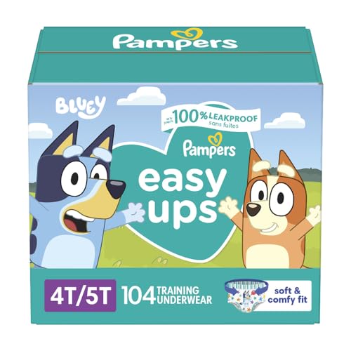 Pampers Training Pants - Easy Ups Boys & Girls Bluey...