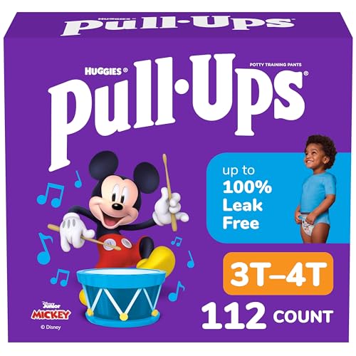 Pull-Ups Boys' Potty Training Pants, Size 3T-4T Training...