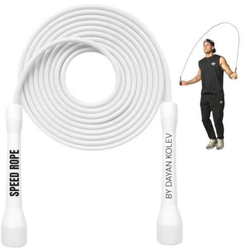Swissskip Speed Jump Rope by Dayan Kolev, 5mm PVC...