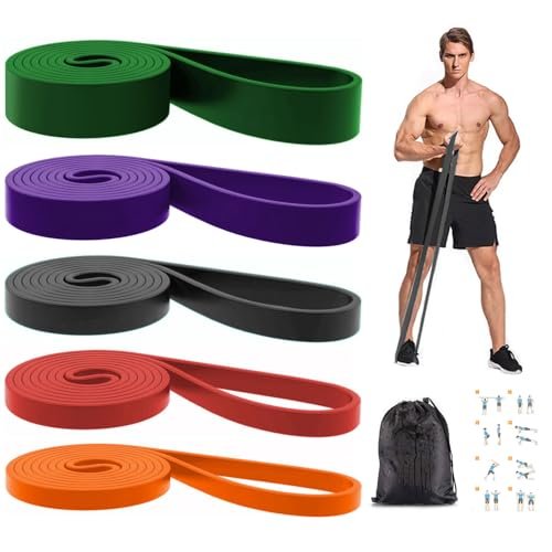 Resistance Bands, Pull Up Bands, Exercise Workout Bands for...