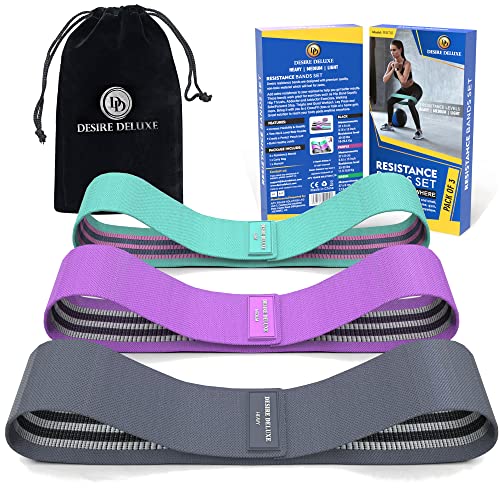 Desire Deluxe Resistance Band Exercise Workout Equipment...