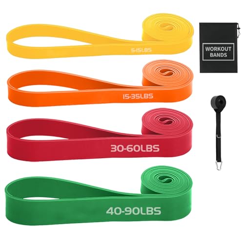 Exercise Bands Resistance Bands for Working Out,Pull Up...