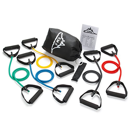 Black Mountain Products Resistance Band Set (Five Bands...