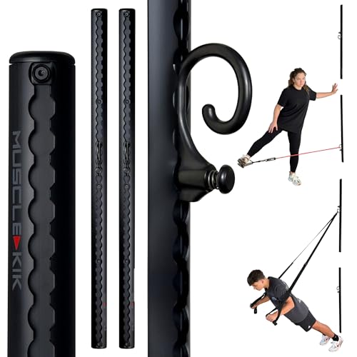 Aluminum Wall-Mounted Anchor Fitness System - Adjustable,...