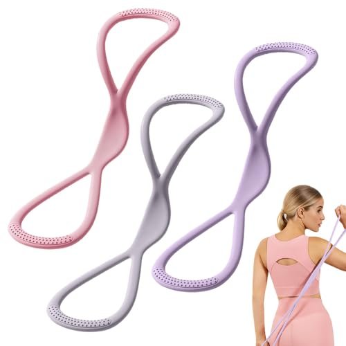 Resistance Bands,2025 New 8 Shaped Exercise Bands for Women...