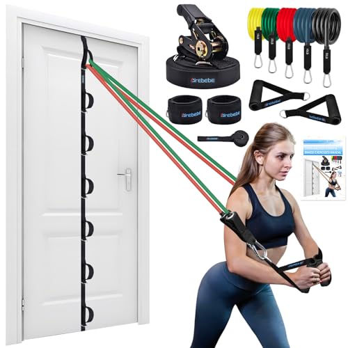 Brebebe Upgrade Door Anchor Strap for Resistance Bands...