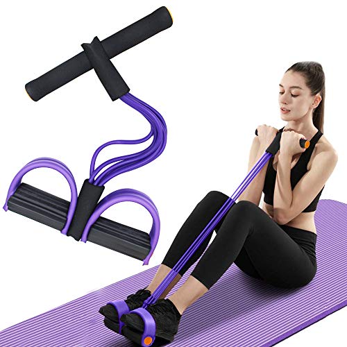FateFan Multifunction Tension Rope, 6-Tube Elastic Yoga...