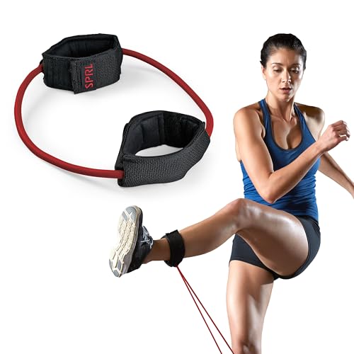 SPRI Xercuff Leg Resistance Band Exercise Cord with...