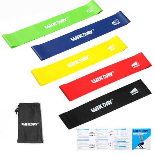 WIKDAY Resistance Bands for Working Out Exercise Loop Bands...