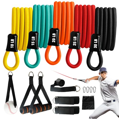 JWHOO Baseball Bands, 16 Pcs, Highly Elastic & Durable...