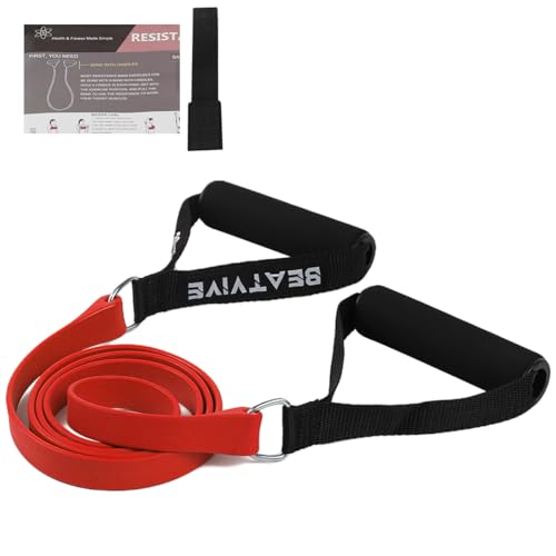 Exercise Bands with Handles, Resistance Bands with Handles,...