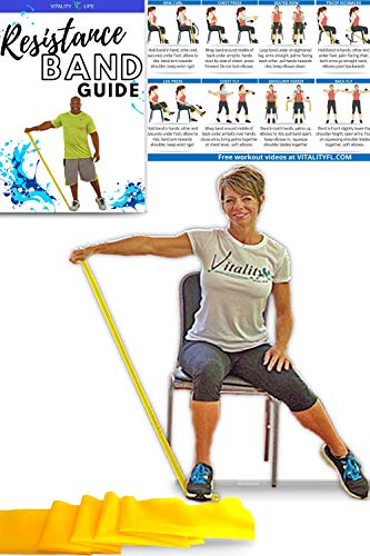 Vitality 4 Life with Curtis Adams Senior Resistance Band:...