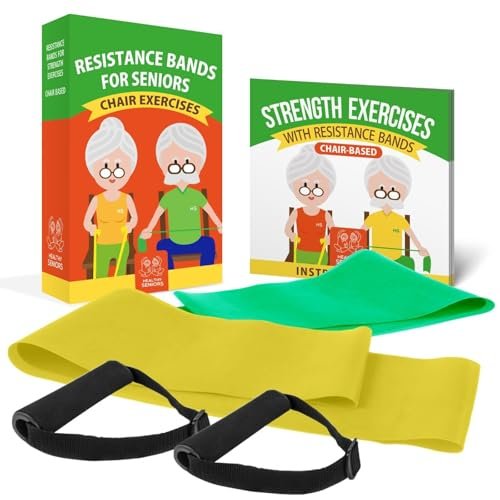 Healthy Seniors Chair Exercise Program with Two Resistance...
