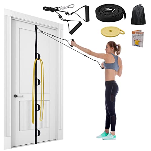 ATENTO Shoulder Rehab Pulley System with Foam Handles│Arm...