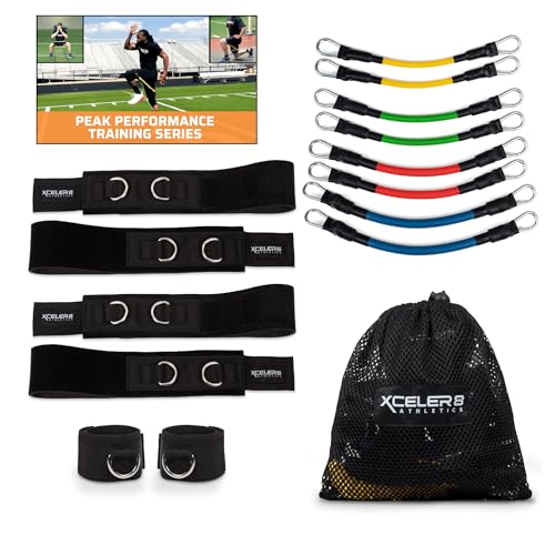 XCELER8 Bands Speed and Agility Training Resistance Bands...