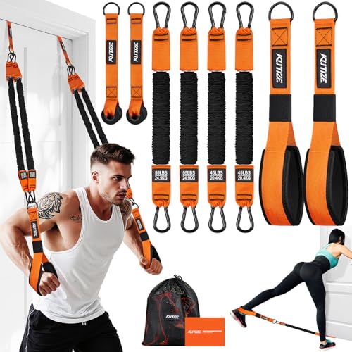KUTIZE Resistance Bands, Exercise Bands with Handles, Door...