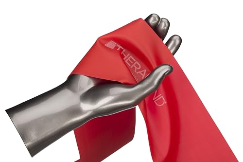 THERABAND Professional Resistance Band, Red Level 2 Medium,...