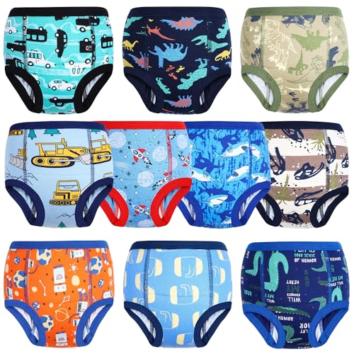 MooMoo Baby Training Underwear 10 Packs Absorbent Toddler...