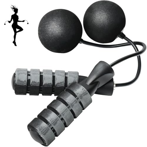 Cordless Jump Rope for Fitness with Indoor Jumping Rope...