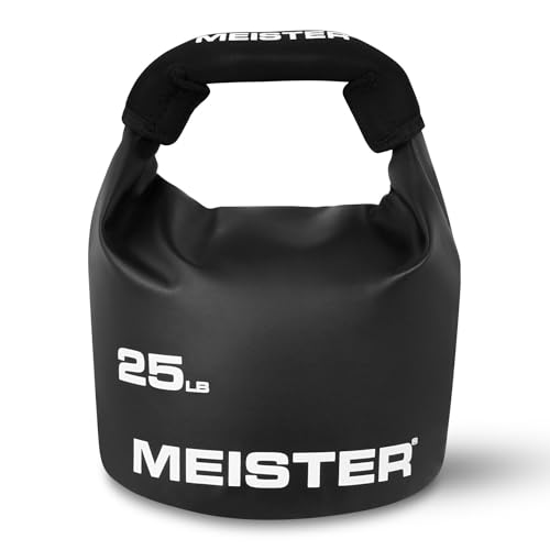 Meister BEAST Portable Sand Kettlebell - Soft Sandbag...
