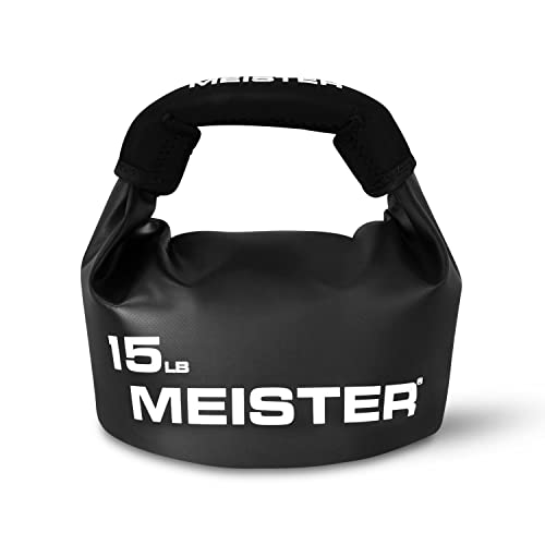 Meister BEAST Portable Sand Kettlebell - Soft Sandbag...