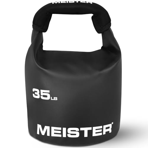 Meister BEAST Portable Sand Kettlebell - Soft Sandbag...