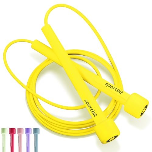 Adjustable Jump Rope for Fitness and Exercise – Skipping...