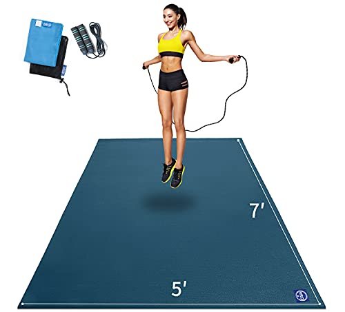 MRO Extra Large Exercise Mat 12'x7'/9'x7'/7'x7'/7'x5'(7mm),...