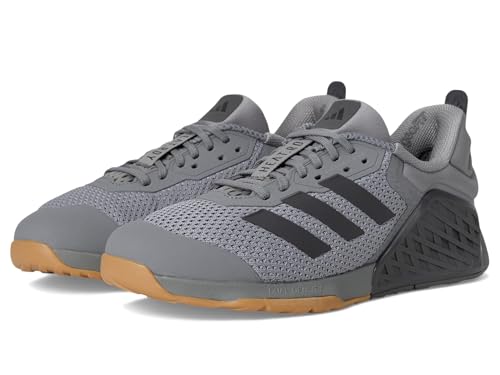adidas Unisex Dropset 3 Training Sneaker, Grey/Grey/Black,...