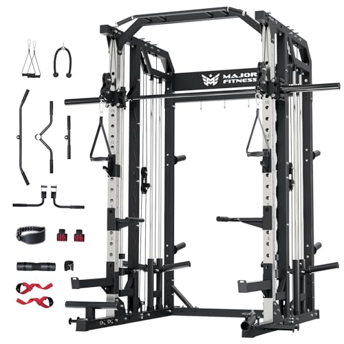 Major Fitness Drone2 Smith△ Machine – All-in-One Home Gym...