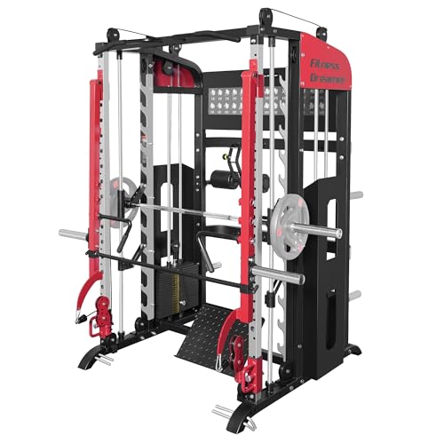 Fitness Dreamer Commercial Smith Machine All-in-One...