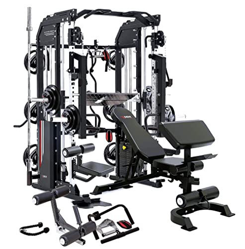 MiM USA Hercules Ex Commercial Smith Machine & Functional...