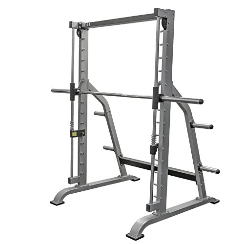 Valor Fitness Smith Machine Squat Rack Cage - Home Gym...