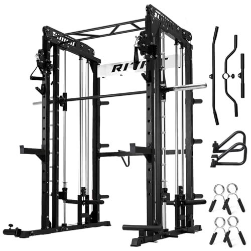 RitFit M1 & M1 Pro Smith Machine with Cable Crossover...