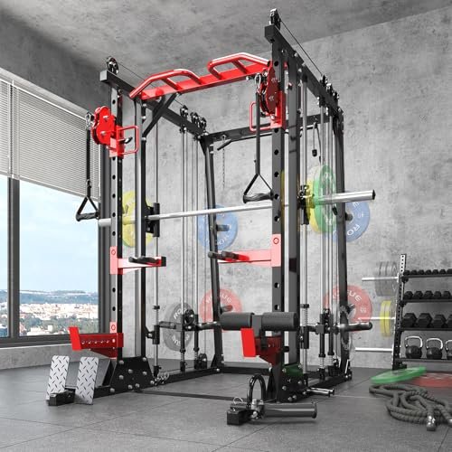 XVD Multi-Function Smith Machine with LAT-Pull Down System...