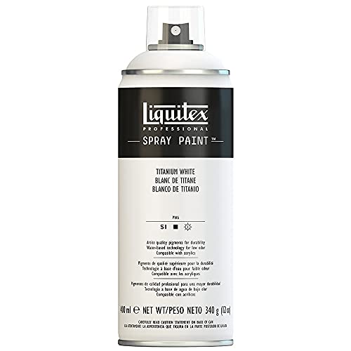 Liquitex Professional Spray Paint, 12-oz (400ml), Titanium...