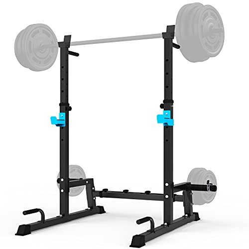 JX FITNESS Squat Rack, Barbell Rack, Bench Press Rack...