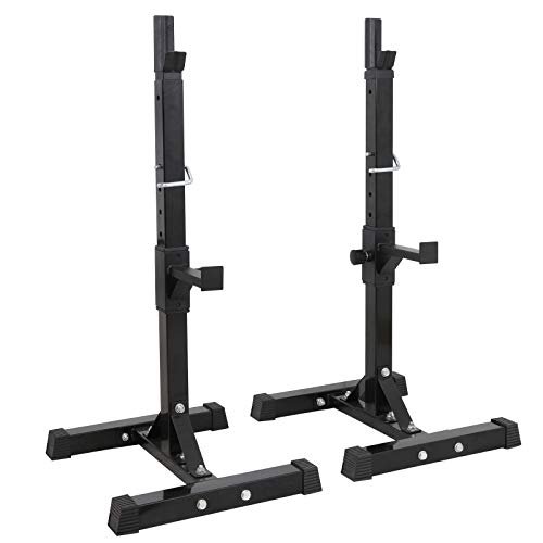 F2C Max Load 550Lbs Pair of Adjustable Squat Rack 41
