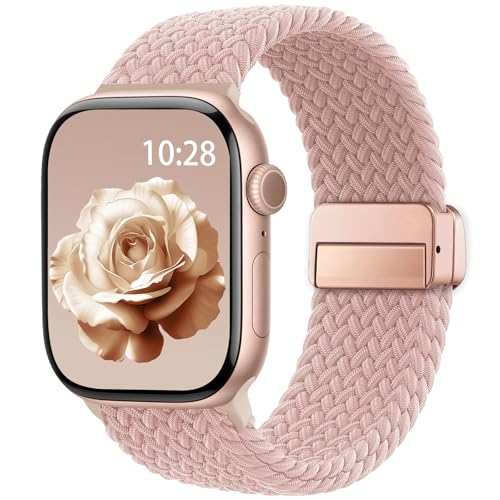 Braided Stretchy Band Compatible with Apple Watch Bands...