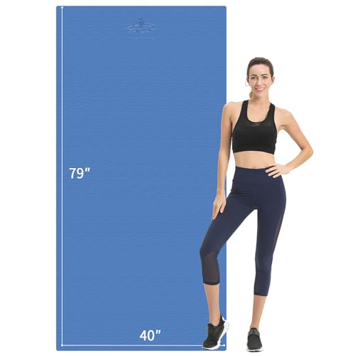 Hatha Yoga Extra Long TPE Yoga Mat 79