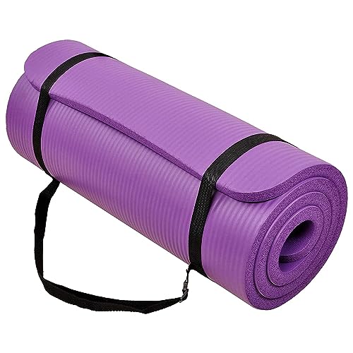 BalanceFrom All-Purpose 1-Inch Extra Thick High Density...
