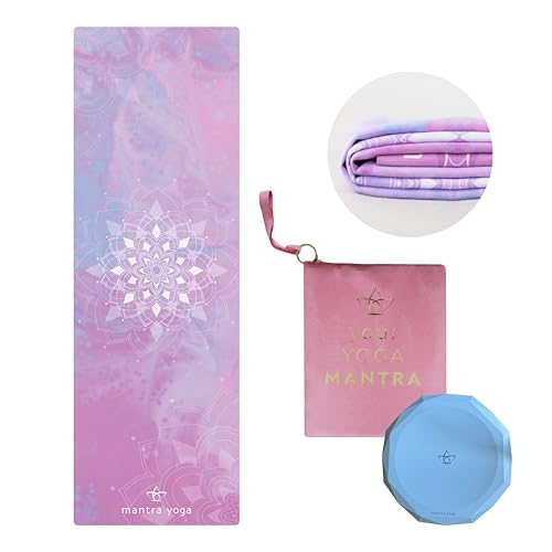 Mantra Yoga Travel PRO 1.5mm with Knee Pad & Bag...