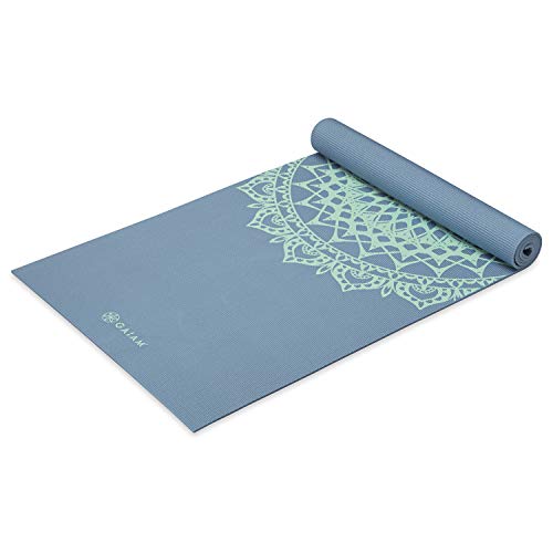 Gaiam Yoga Mat Unisex-Adult Premium Print Non Slip Exercise...