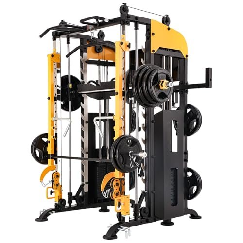 Altas Strength Smith Machine with Lever Arms Pulley Ratio...