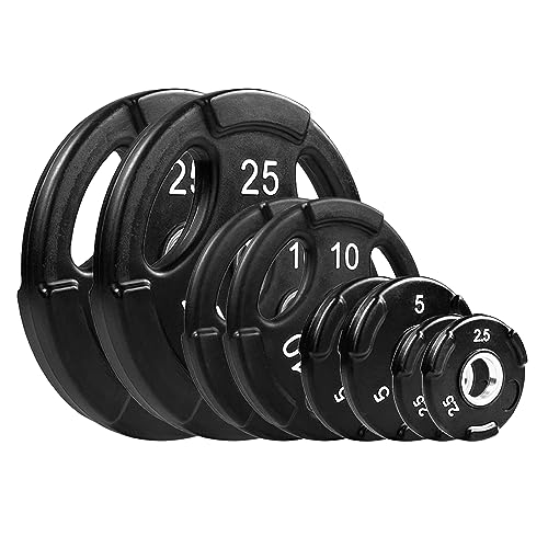 NEXO Commercial Urethane Grip 85lb Plate Set - Includes...