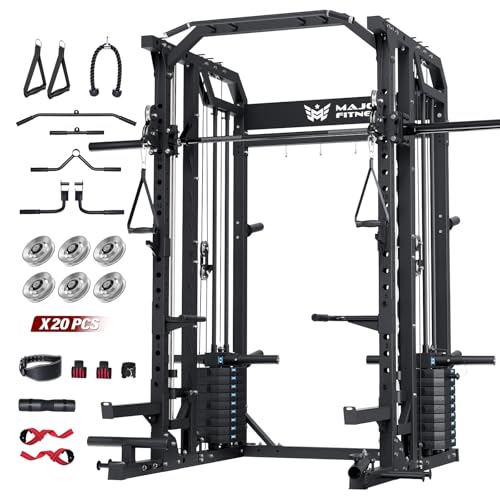 Major Fitness Drone2 Premium Smith△ Machine – All-in-One...